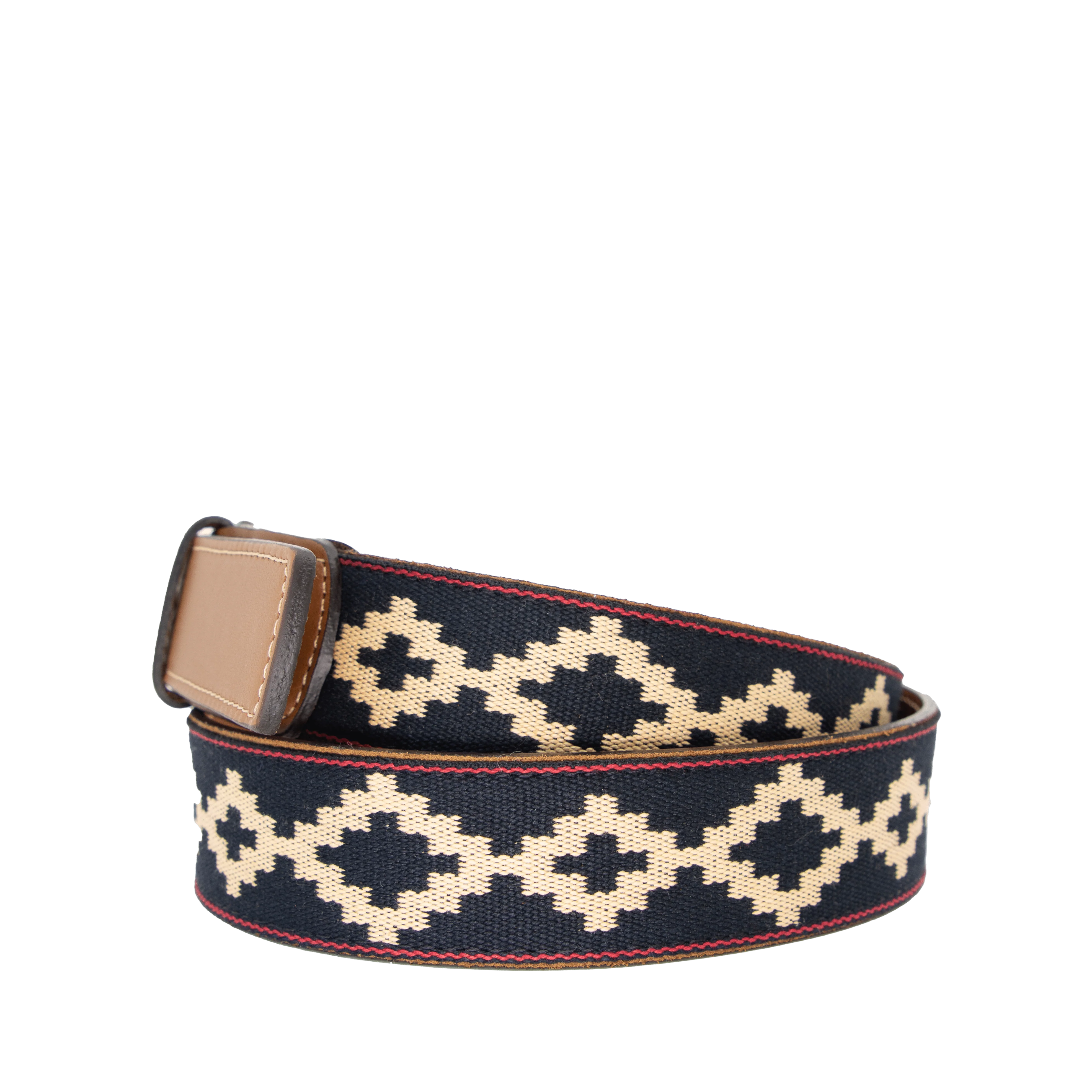 Corbina Black Woven Belt - Image 3