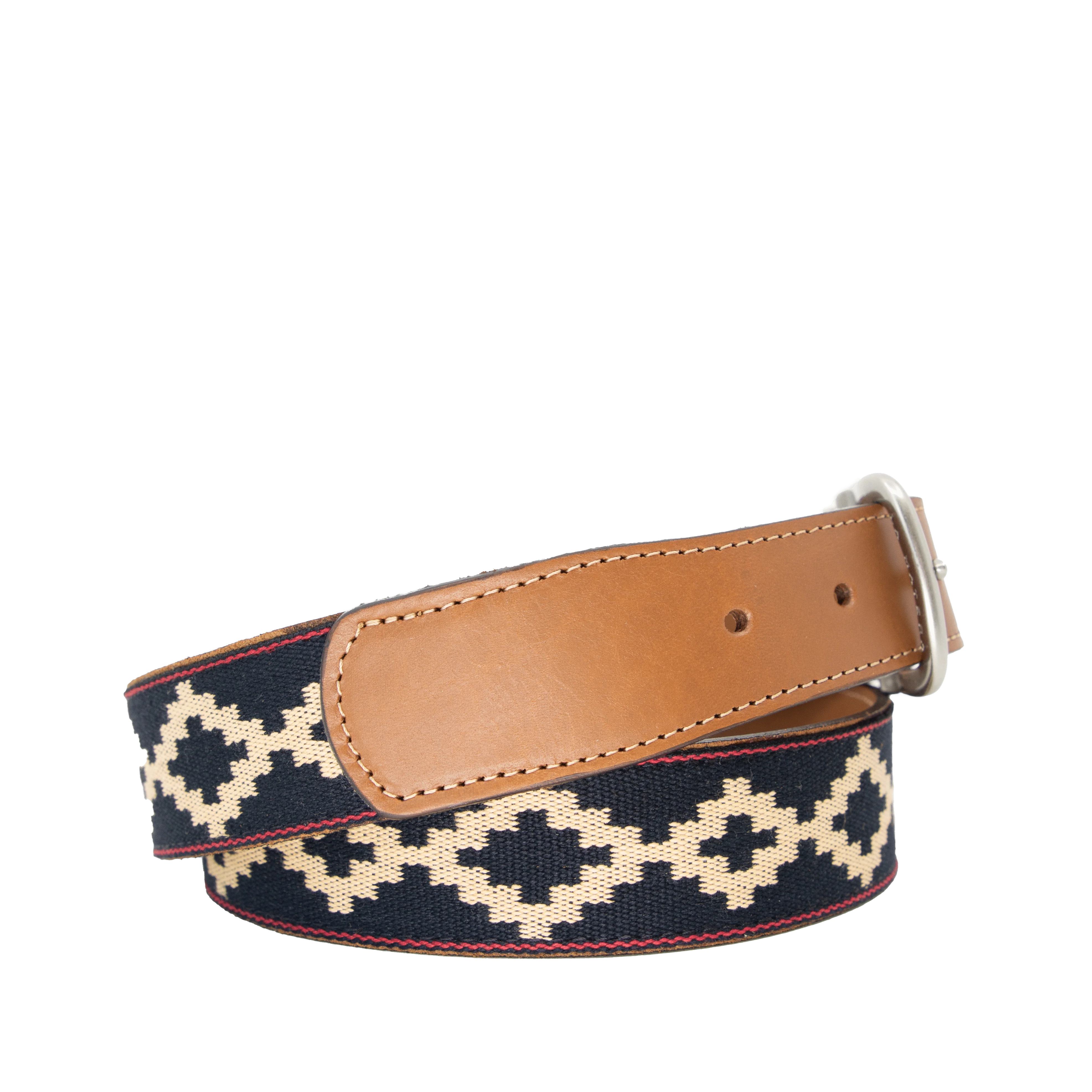 Corbina Black Woven Belt - Image 4