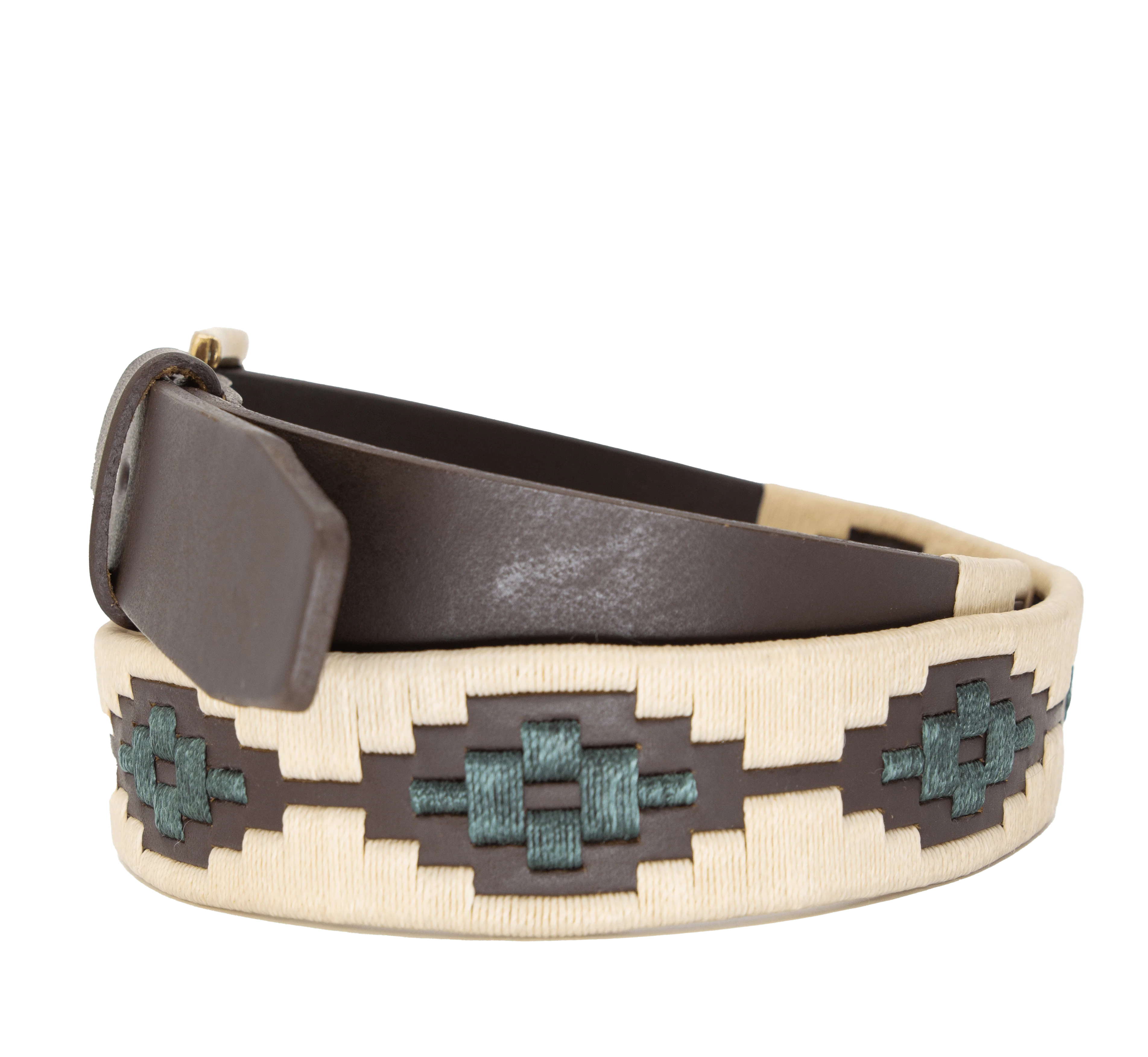 Limited Edition: Chocolate Cazador Polo Belt - Image 4