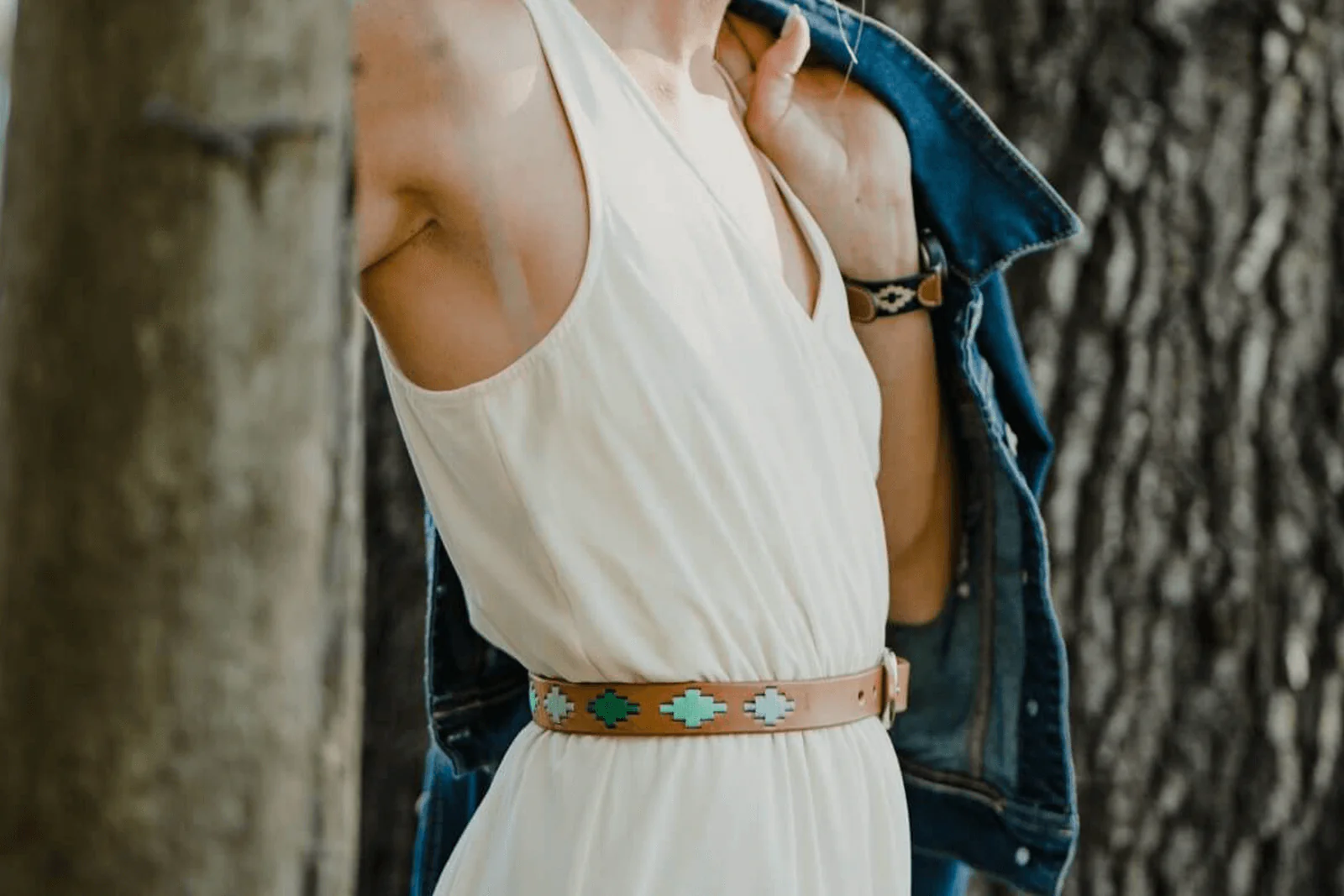 Limited Edition: Diamante Azul Women's Polo Belt - Thin - Image 5